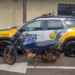 Motociclista sem CNH é flagrado pela PM fazendo malabarismos no Jardim Ouro Branco
