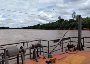 Balsa entre São Carlos do Ivaí e Japurá está paralisada devido à cheia do Rio Ivaí