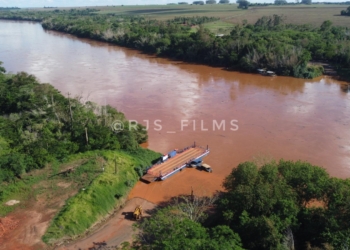 Balsa entre São Carlos do Ivaí e Japurá está paralisada devido à cheia do Rio Ivaí