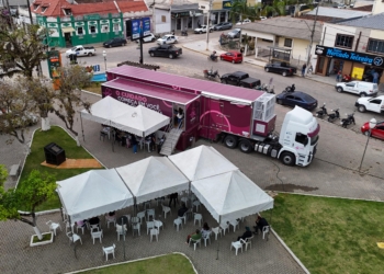 Carreta Saúde da Mulher faz mais de 1,5 mil atendimentos em Santo Antônio do Caiuá
