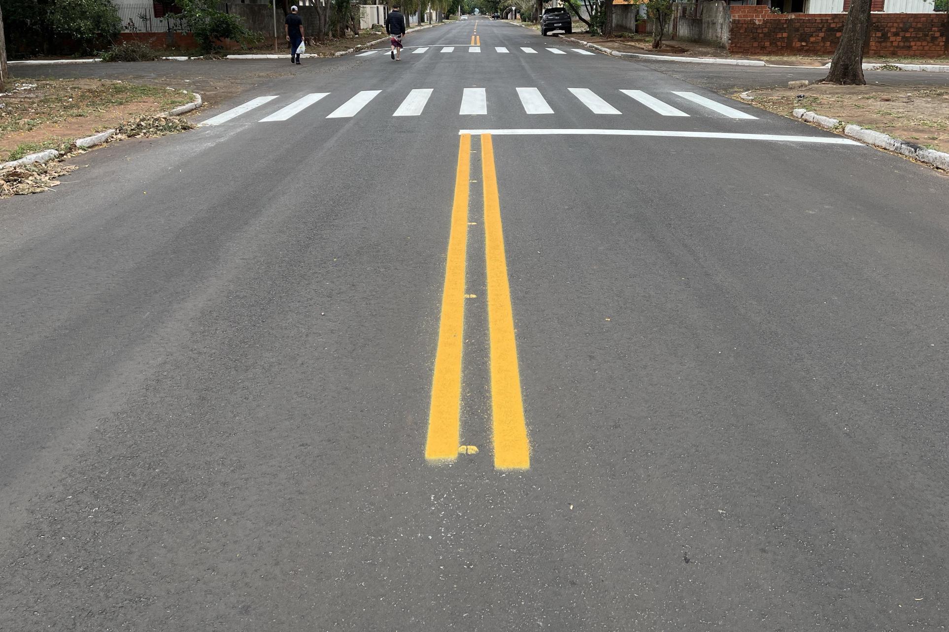 DER/PR recupera pavimento de sete ruas de Tamboara