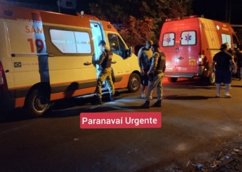 3 pessoas ficam feridas após atropelamento em Paranavaí