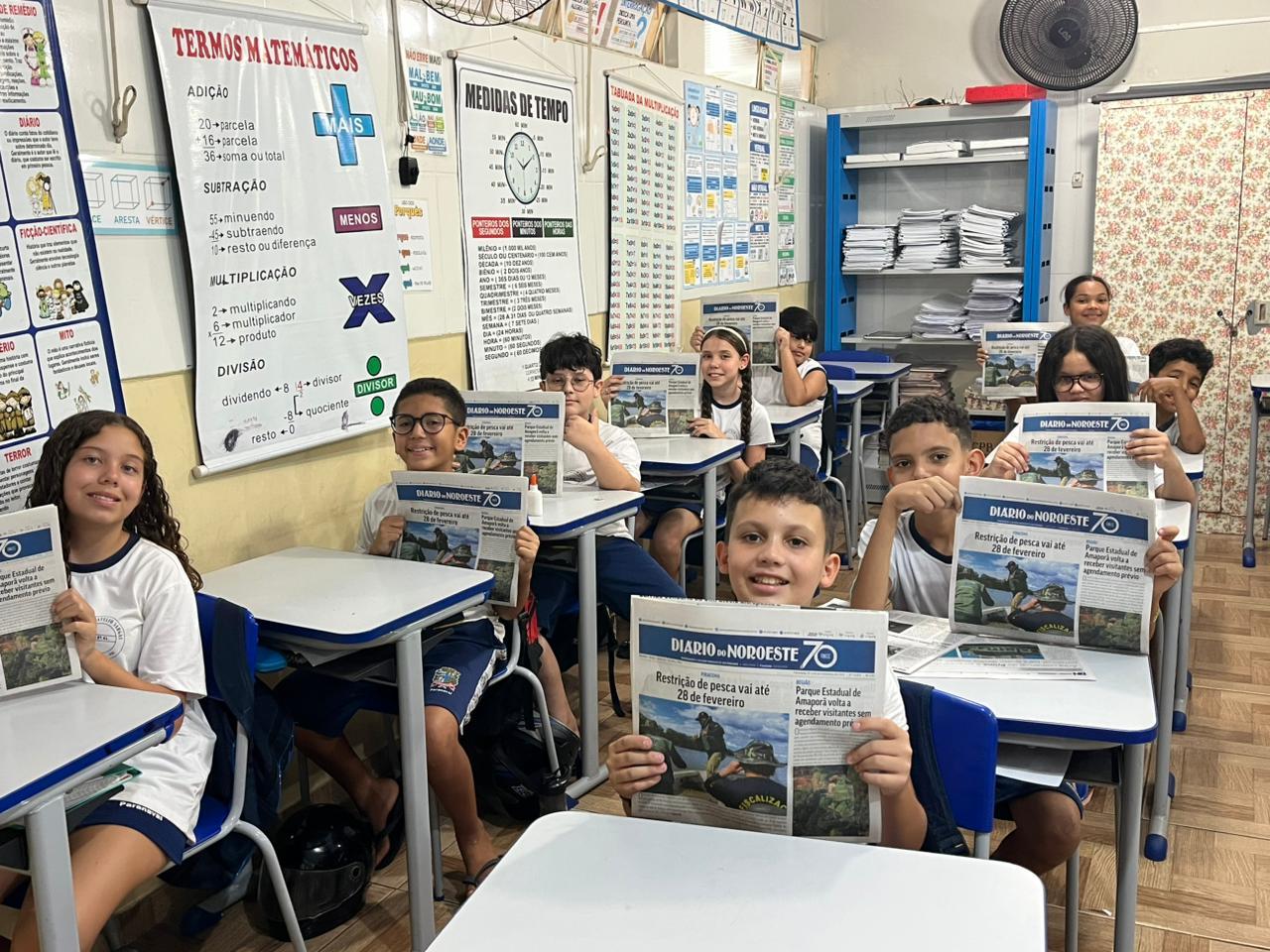 Diário do Noroeste inspira produção de textos para o Semeando Leitores