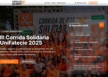 Inscrições para Corrida Solidária da Unifatecie encerram hoje