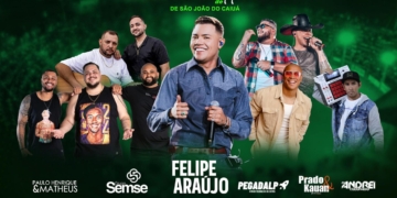 Com 3 dias de festa, ExpoCaiuá tem entrada gratuita e show principal com Felipe Araújo