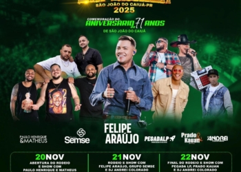 São João do Caiuá celebra 71 anos com três dias de festa