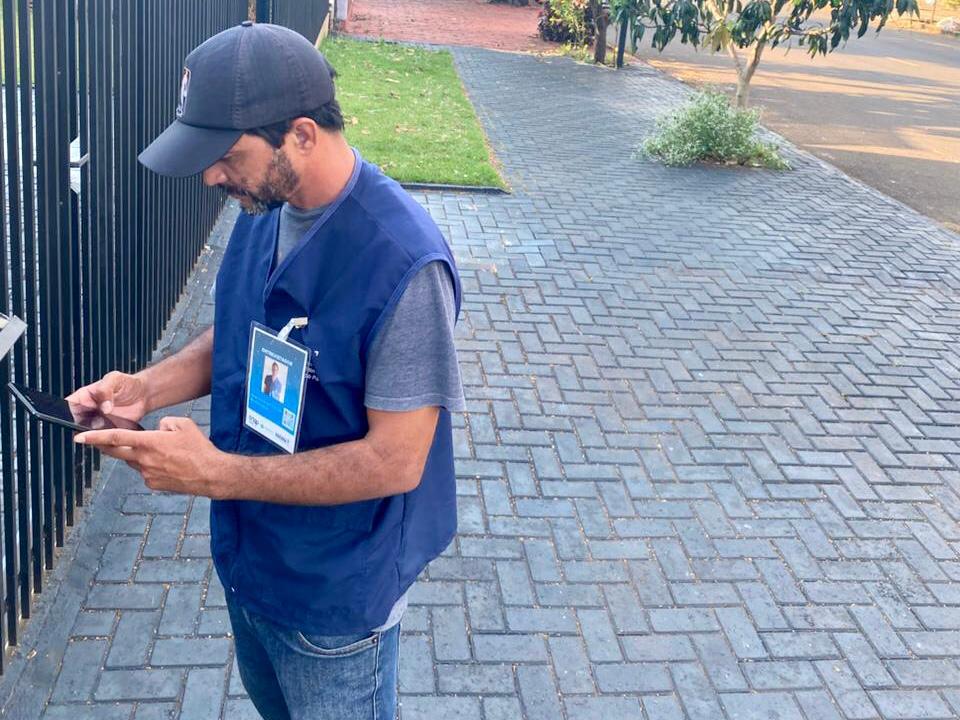 Os entrevistadores credenciados estarão devidamente uniformizados e usando crachás
Foto: Sesp/Arquivo