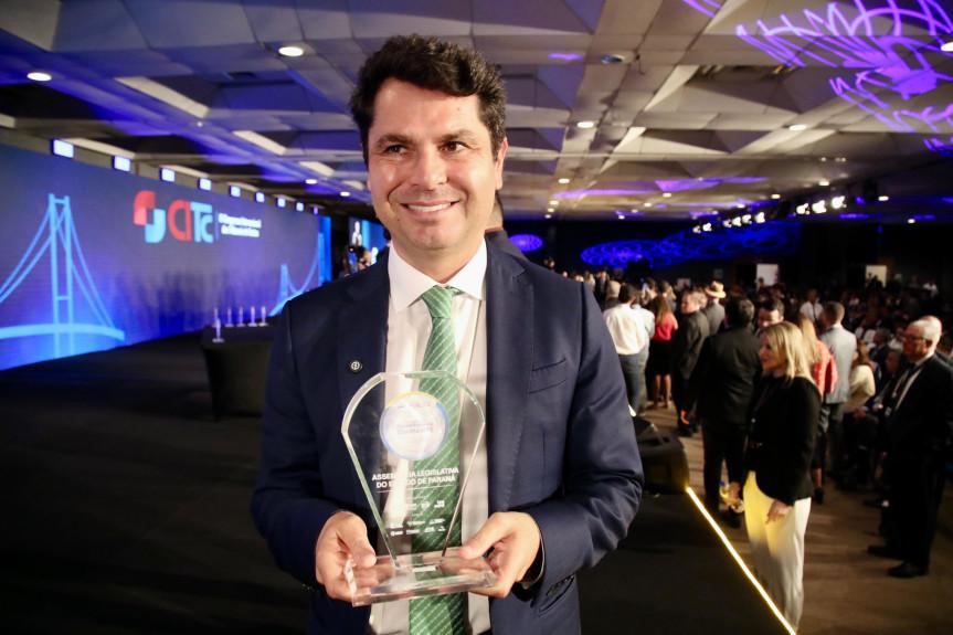 a-alep Deputado Alexandre Curi (PSD), presidente da Assembleia Legislativa do Paraná.
Foto: Rogério Machado/Alep
