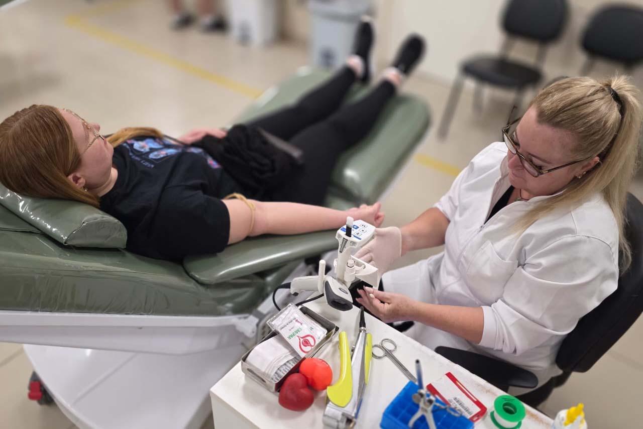 Doar sangue é fundamental para salvar vidas
Foto: Alessandro Vieira/SESA