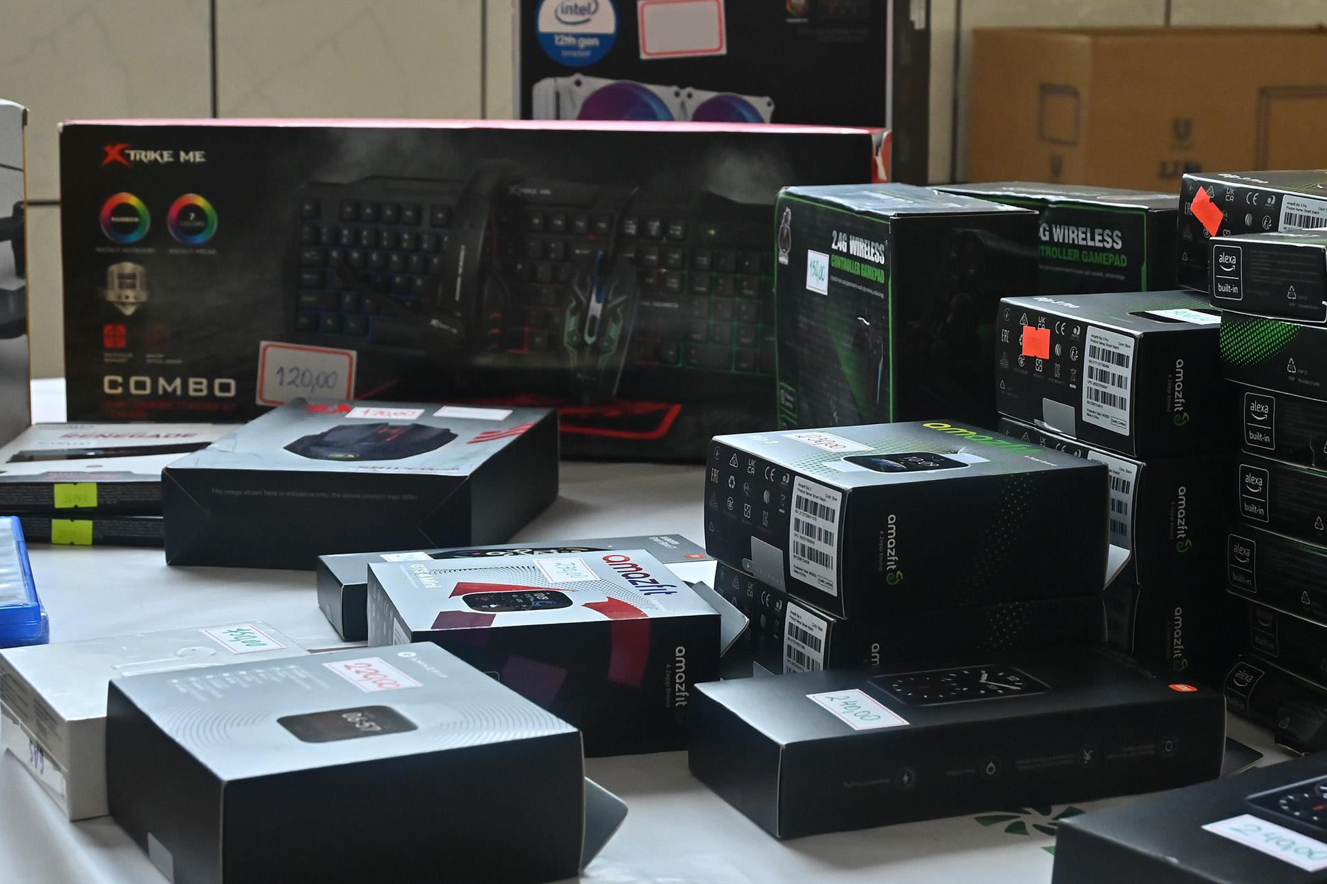 Estarão à venda produtos doados pela Receita Federal - Foto: Arquivo DN