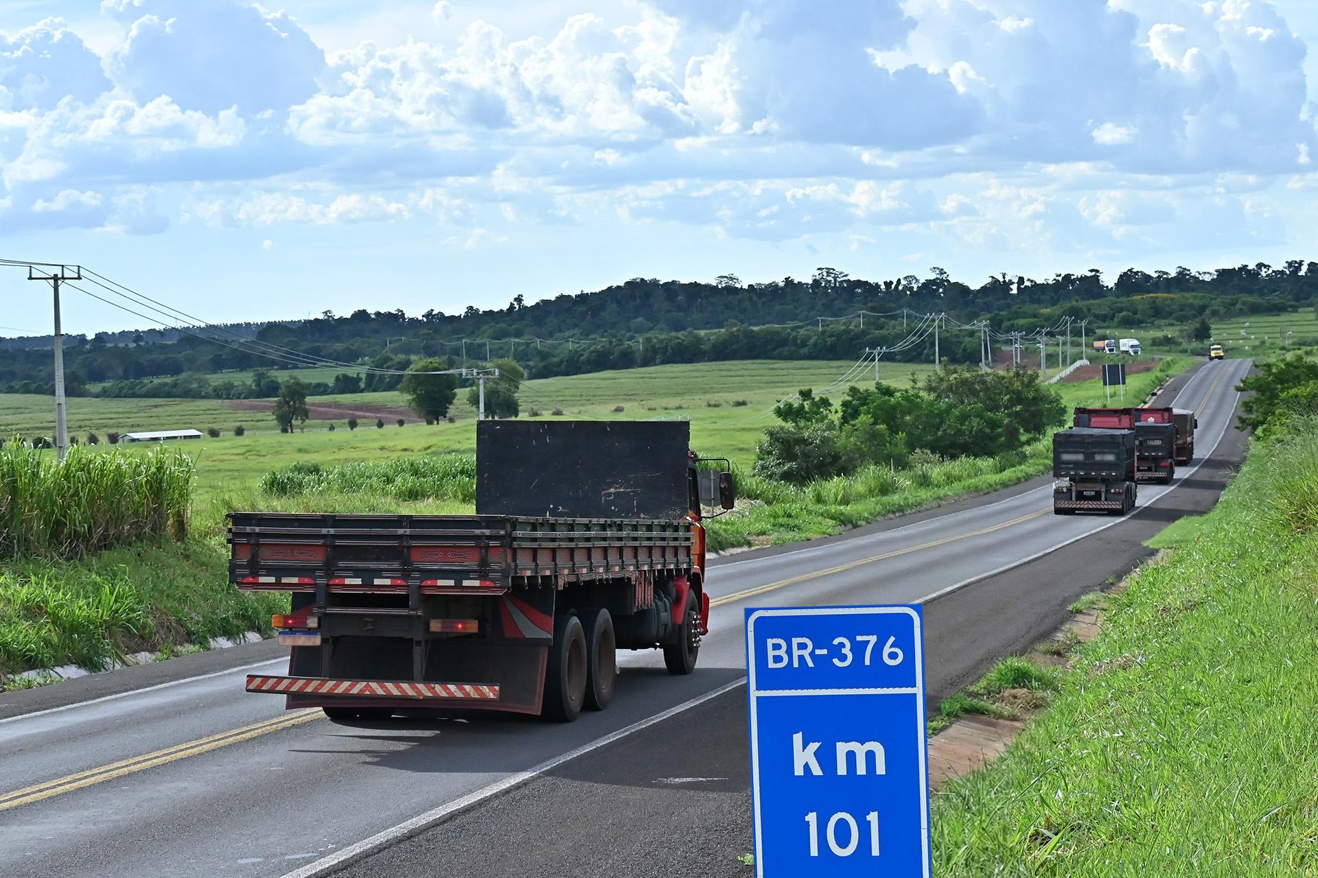 Obra de duplicação da Br-376 de Paranavaí a Nova Londrina gera expectativa positiva - Foto: Arquivo DN