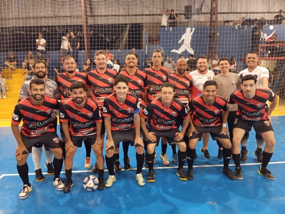 A equipe Galos Graciosa ganhou por 7 a 1 do Sem Vontade/Barbearia New Stylee