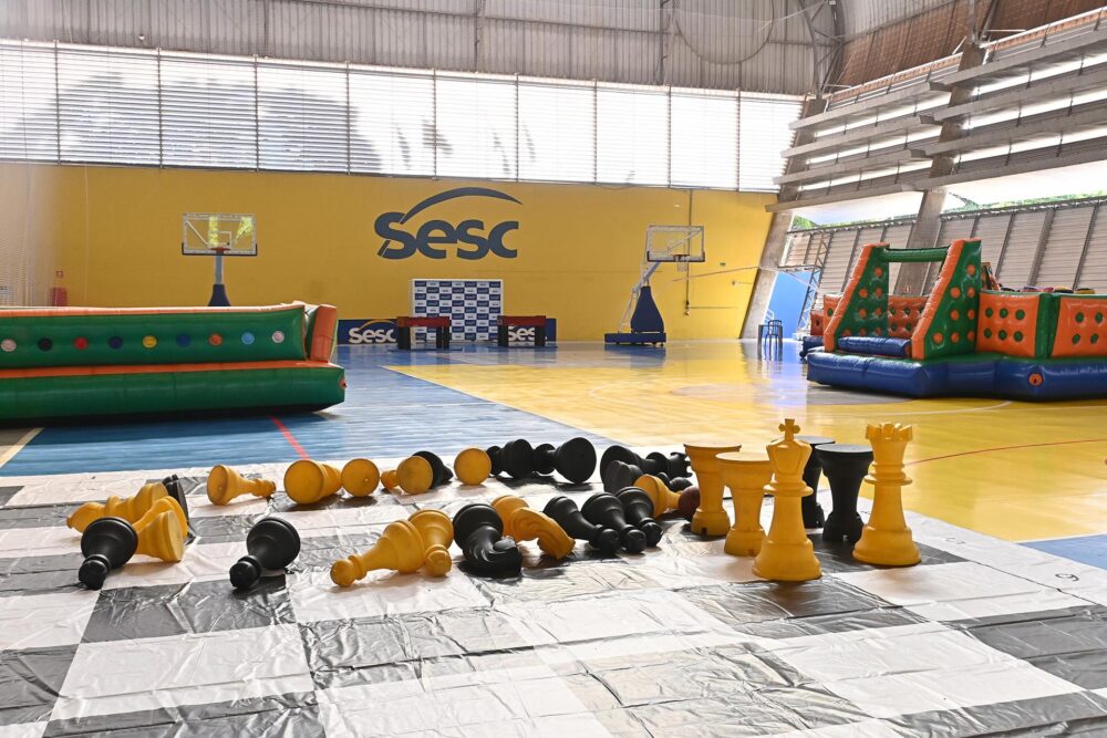 Evento acontece neste sábado (24), no Centro Esportivo do Sesc, com atividades para todas as idades, serviços de saúde, educação e atendimentos à comunidade
Foto: Ivan Fuquini