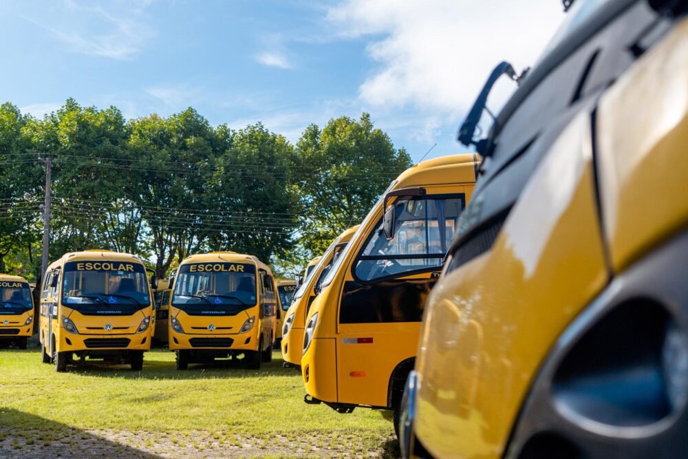 Transporte escolar é um direito do estudante
Foto: Lucas Femin/Seed