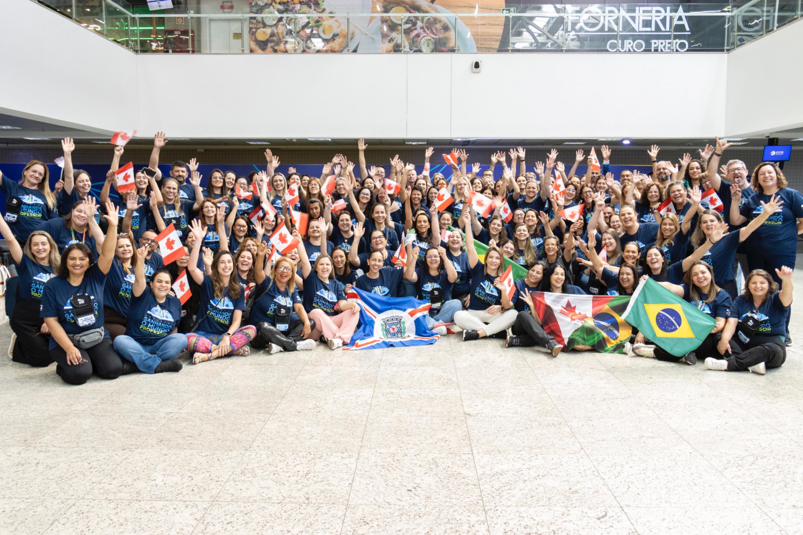Professores do Paraná vão passar Carnaval em estudos no Canadá
Foto: Fábio Dias/EPR