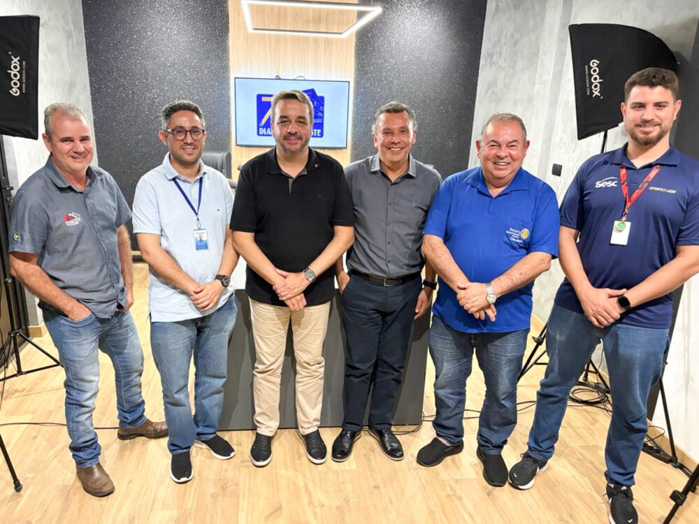 Momento da entrevista concedida ao Diário do Noroeste