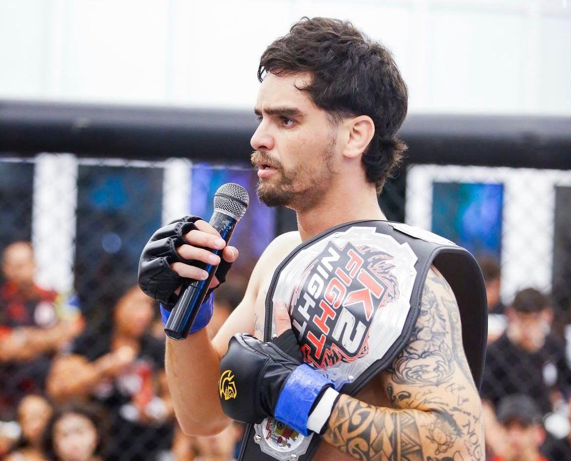 Fael precisou de apenas três minutos para vencer a luta - Foto: Arquivo pessoal