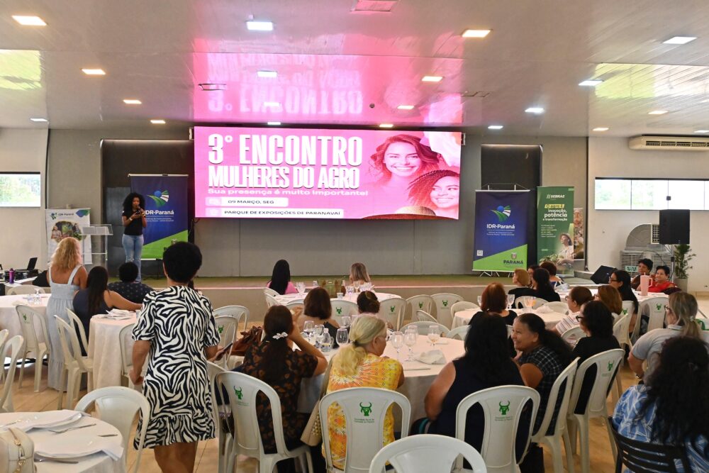 Cerca de 300 mulheres participaram do encontro
Foto: Ivan Fuquini