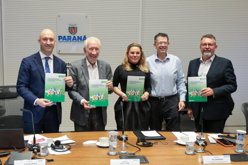 Reunião realizada nesta terça-feira
Foto: Geraldo Bubniak/AEN