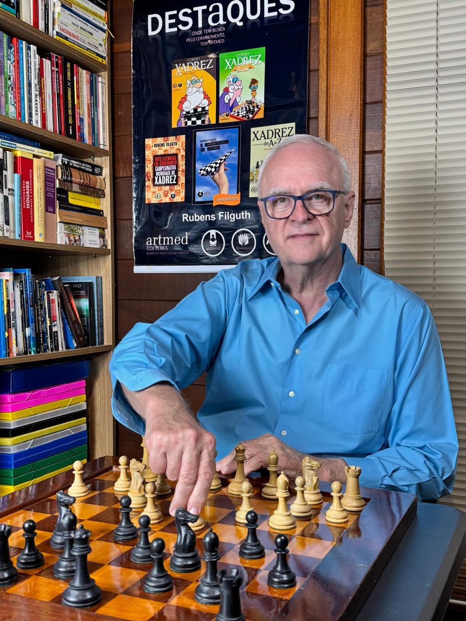 *Rubens Filguth é mestre internacional de xadrez e autor de Xadrez na Veia — Memórias, aprendizados e práticas de um Mestre Internacional