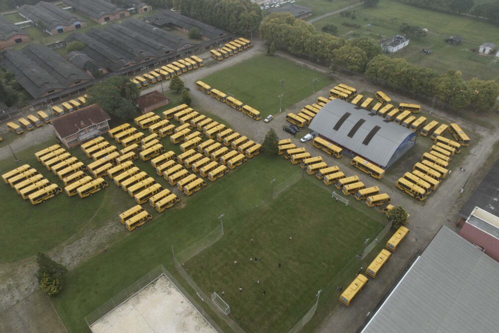 Entrega dos veículos nesta quarta-feira
Foto: Ricardo Ribeiro/AEN