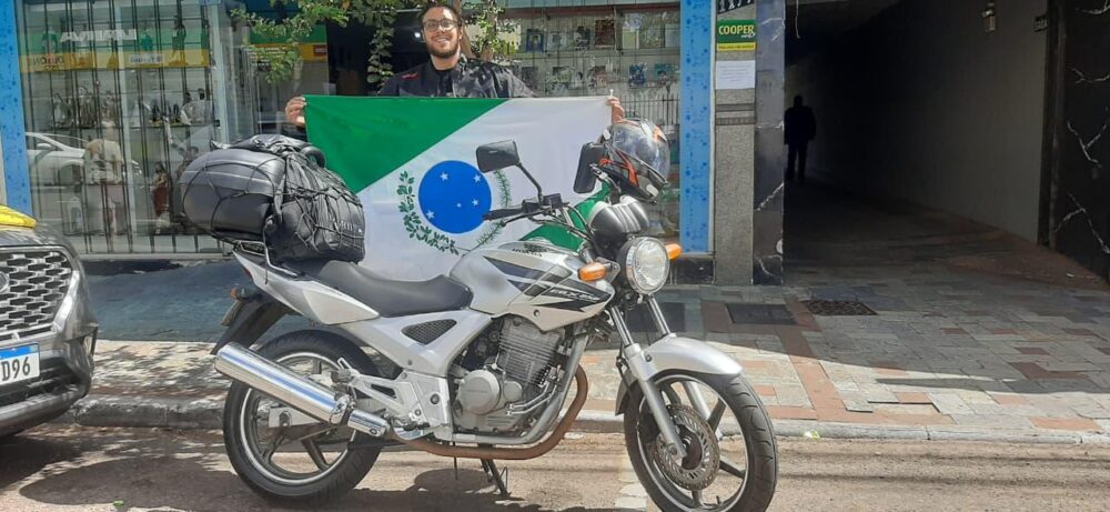 Capoeirista enfrentou mais de 2mil km de estrada v