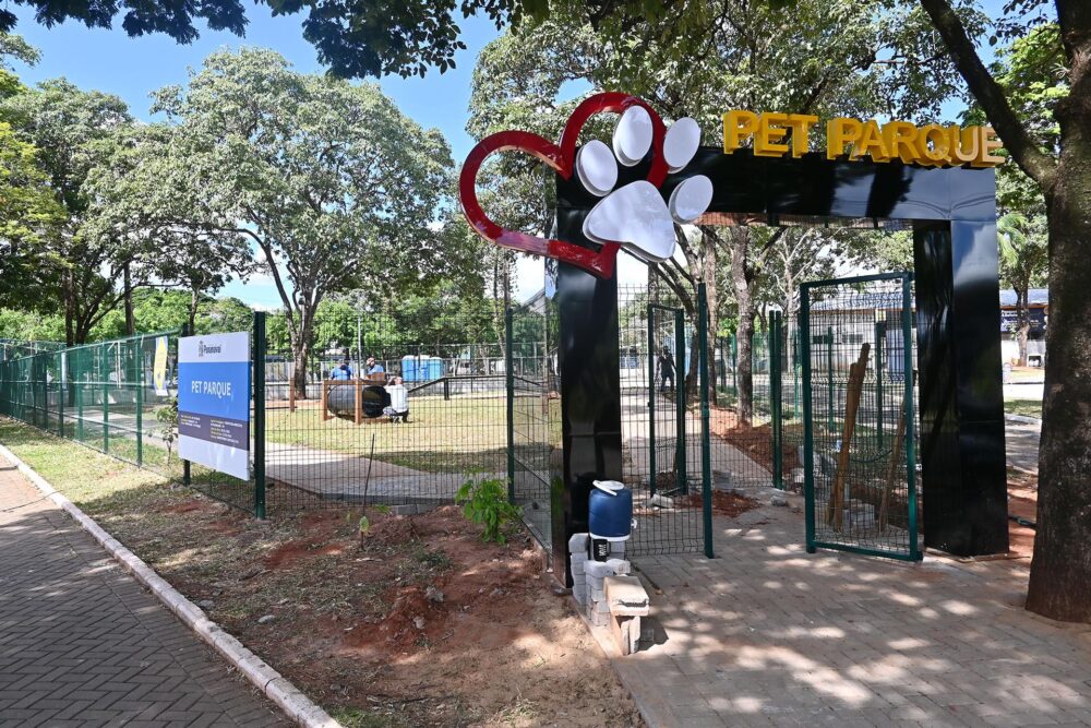 Parquinho para animais de estimação contará com equipamentos para brincadeiras e atividades físicas
Foto: Ivan Fuquini
