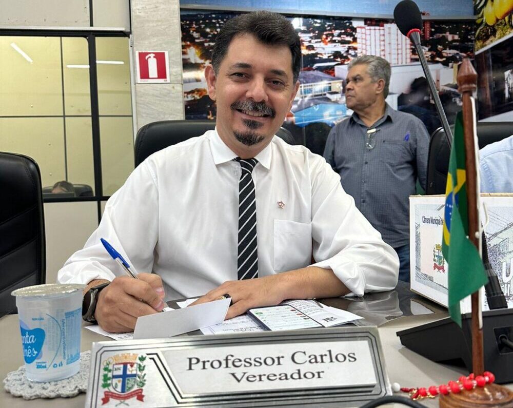 O vereador cobra a volta do festival
Foto: divulgação