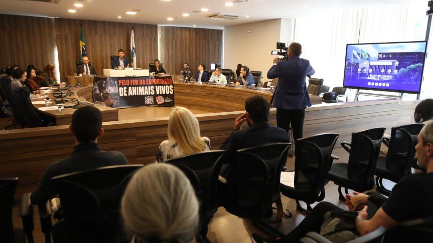 670171496_1828480657824990_2796752864274573738_n Audiência ocorreu no Auditório Legislativo, na manhã desta segunda-feira (13)
Foto: Orlando Kissner/Alep