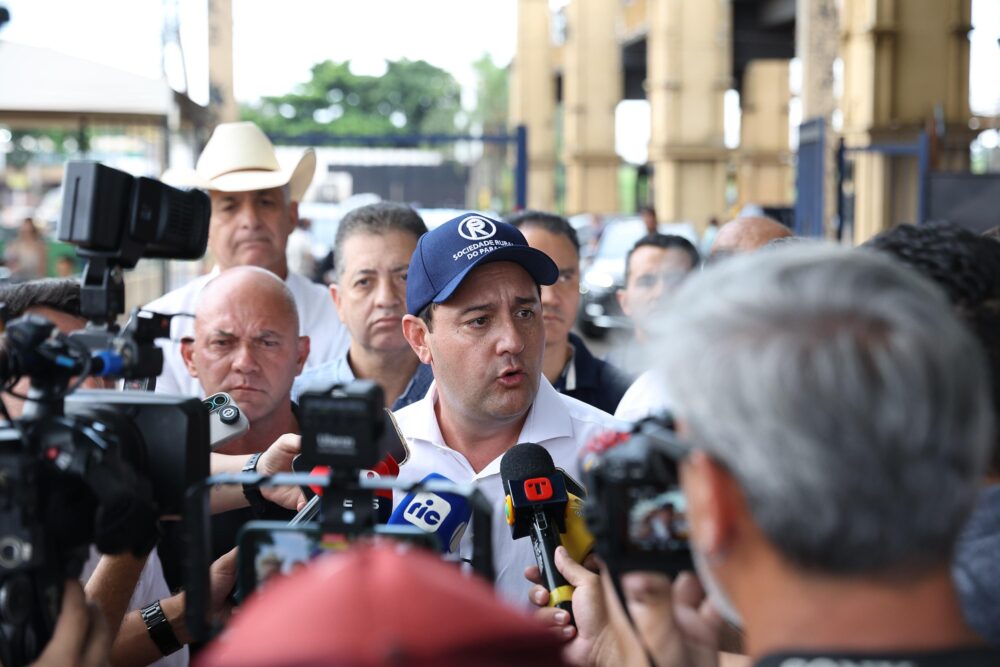 Govenador no tradicional evento agropecuário do Paraná
Foto: Geraldo Bubniak/AEN