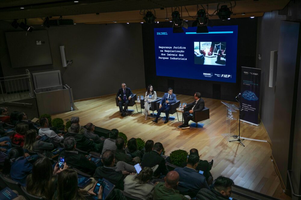 Presidente do Sistema Fiep fez a abertura do evento
Foto: Gelson Bampi