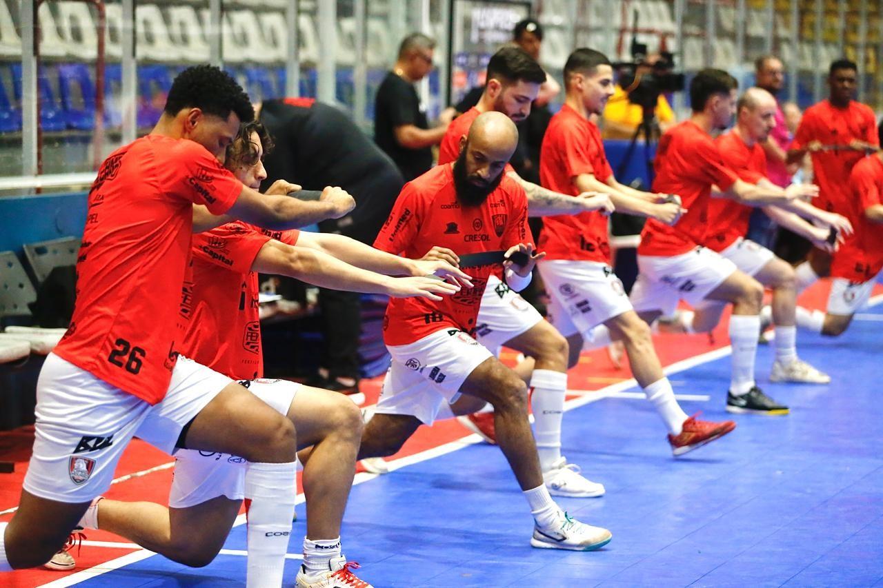 Treinamento de Campo Mourão0 para enfrentar o Santo André
Foto: Divulgação