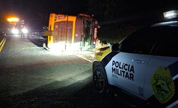 Acidente foi registrado em Diamante do Norte - Foto: PRE