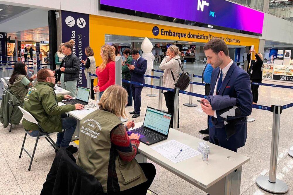 Estado e Anvisa realizam ação de vacinação em aeroportos do Paraná com foco na Copa do Mundo
Foto: SESA