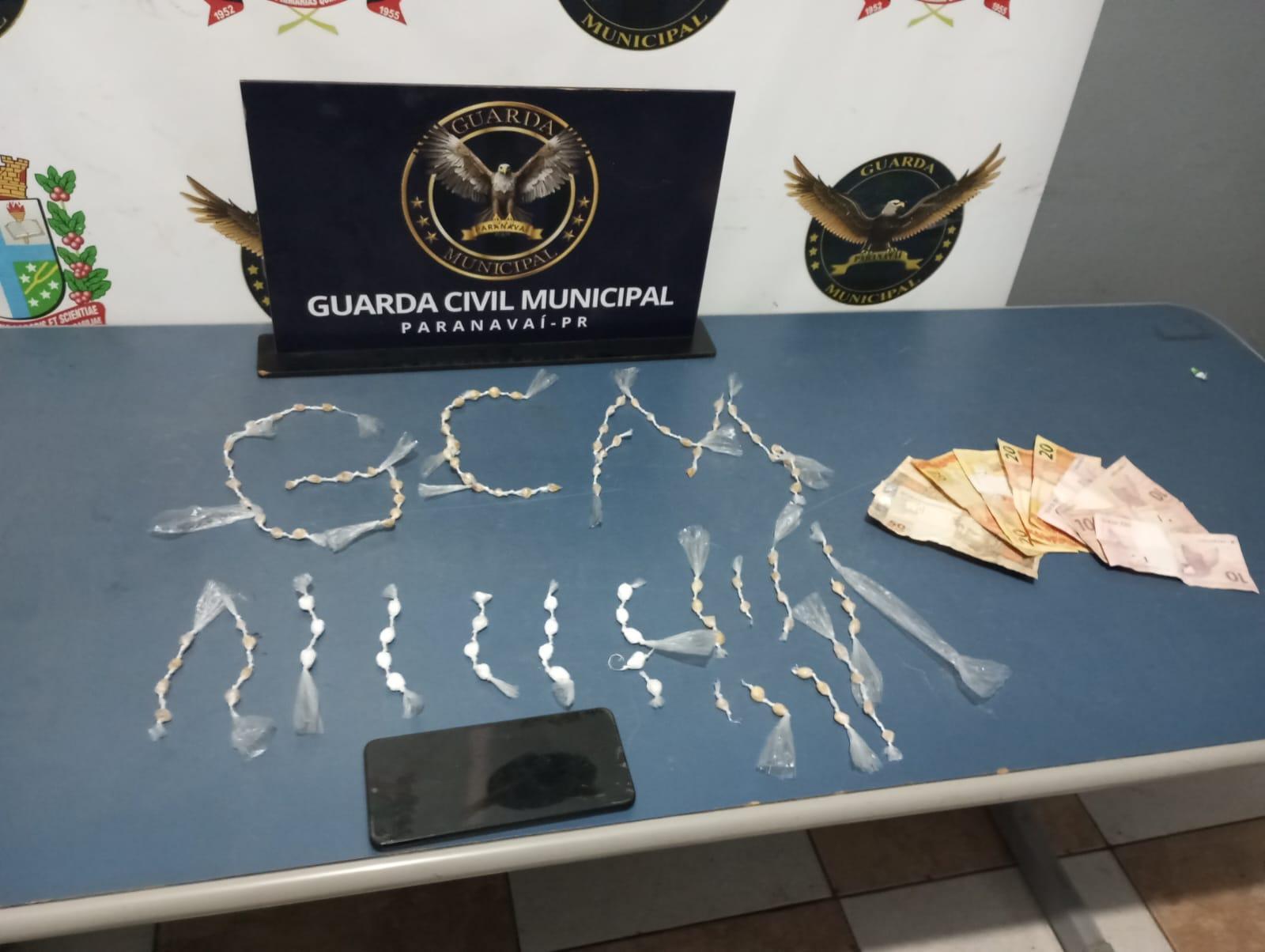 Suspeito foi abordado ao sair de casa na noite de sábado (23) - Foto: GCM
