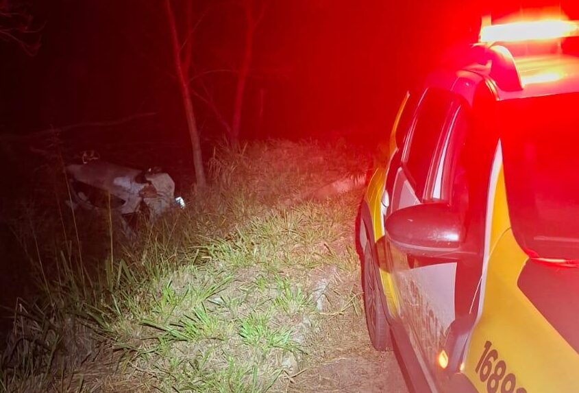 Vítima, de 31 anos, foi levada para o Hospital Municipal de Terra Rica - Foto: PRE