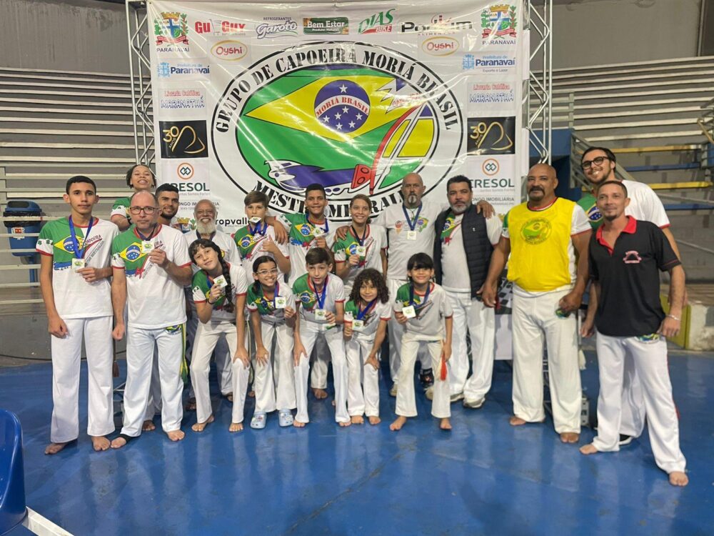 Capoeirista do Grupo de Capoeira Moriá Brasil