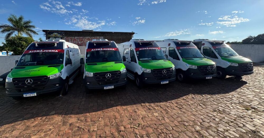 Novas ambulâncias para a Saúde de Paranavaí