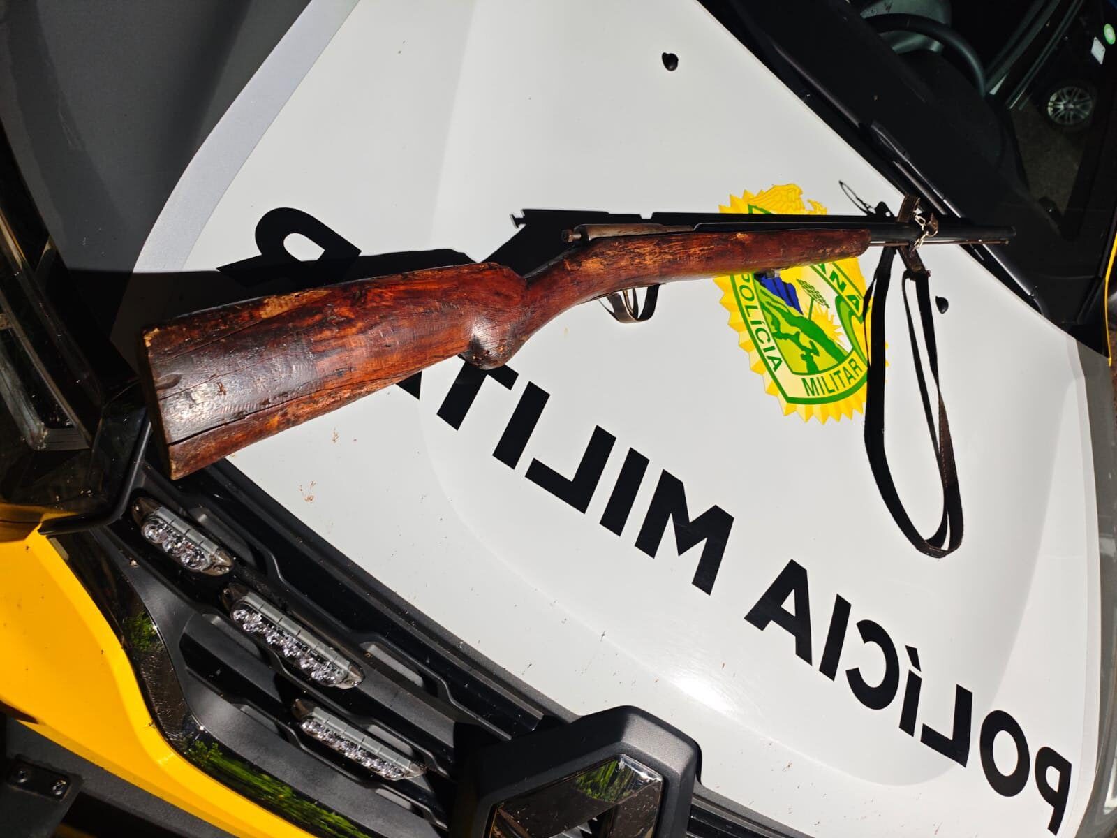 Policiais militares da 3ª CIPM prendem homem por ameaça na cidade de Itaúna do Sul