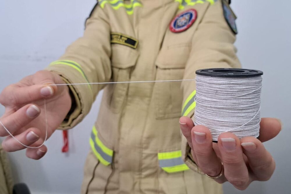 Corpo de Bombeiros alerta para riscos do uso de cerol e linhas cortantes em pipas
Foto: CBMPR