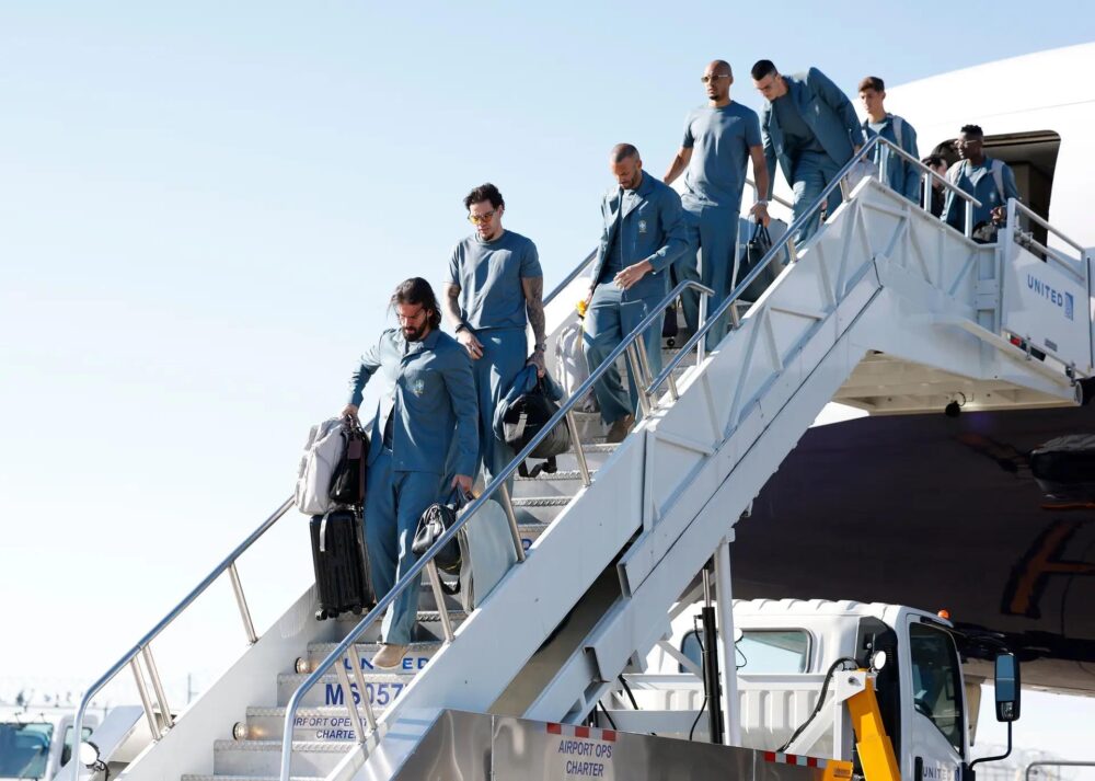Brasil chega aos Estados Unidos para a disputa da Copa do Mundo
Foto: Rafael Ribeiro/CBF