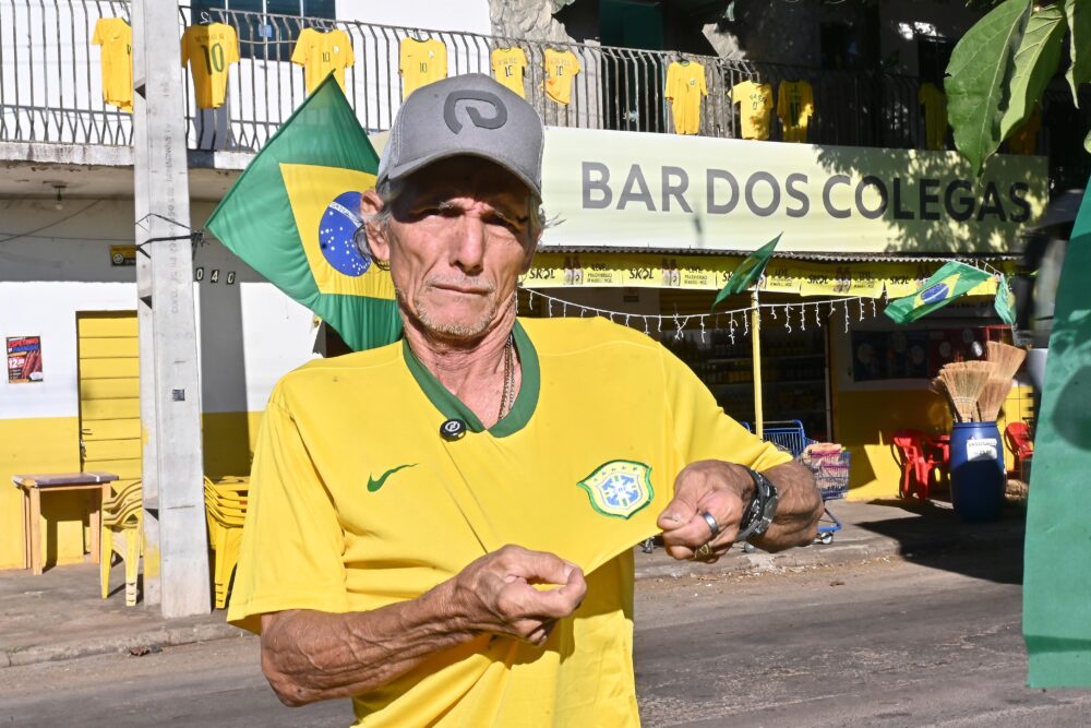 Paraguai demonstra sua torcida pela Seleção Brasileira 
(F: Ivan Fuquini)