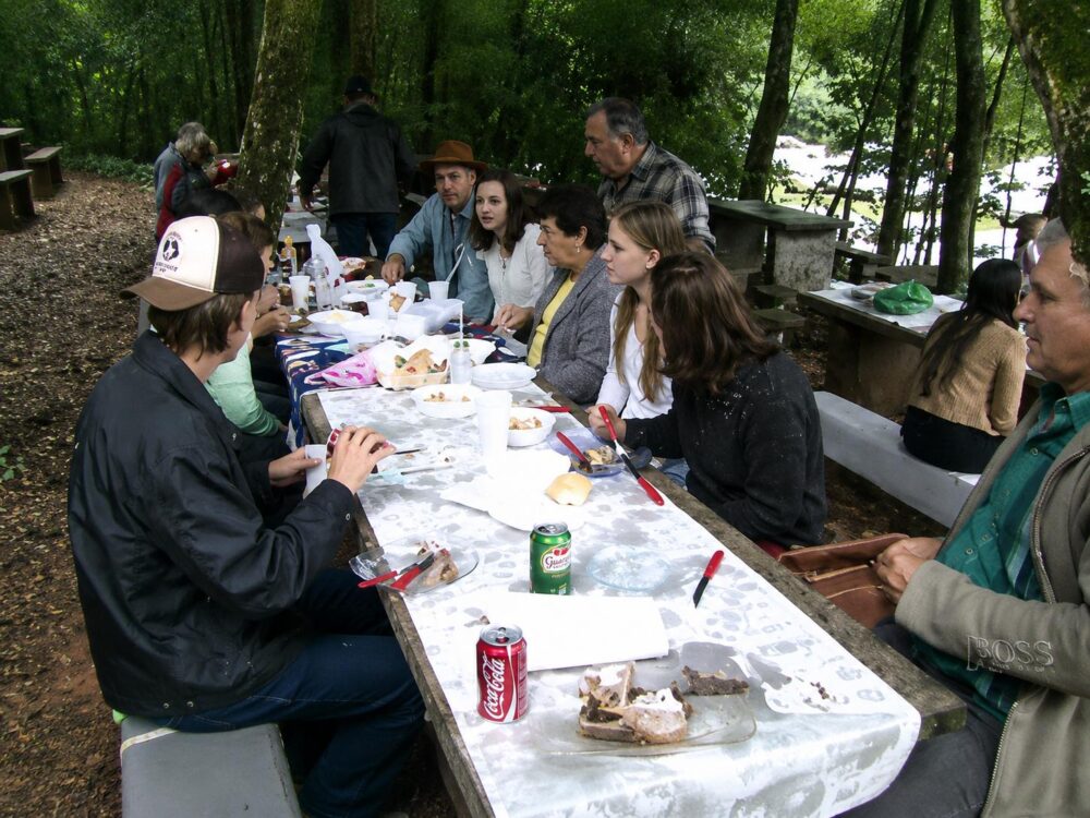 Integração comunitária e religiosidade fazem parte da tradicional festa
Foto: Arquivo