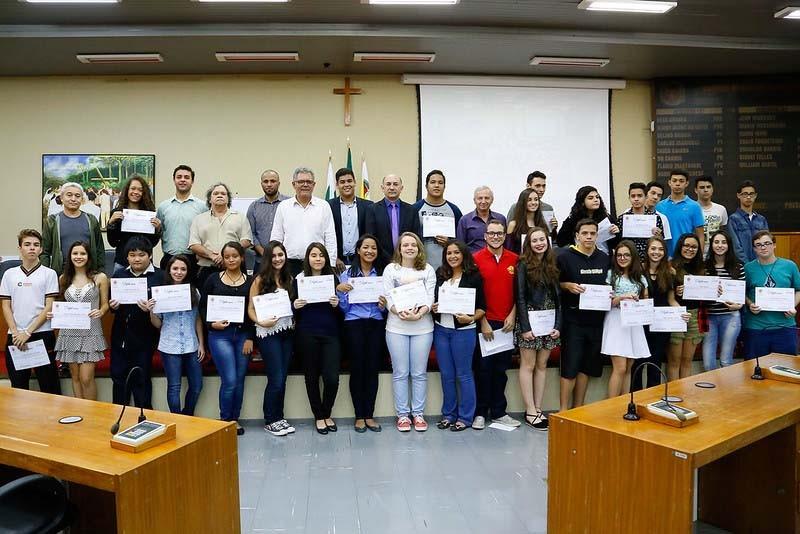 Com apoio da Seed, eleições do Parlamento Jovem mobilizam estudantes em 88 colégios da rede estadual.
Foto: TRE PR