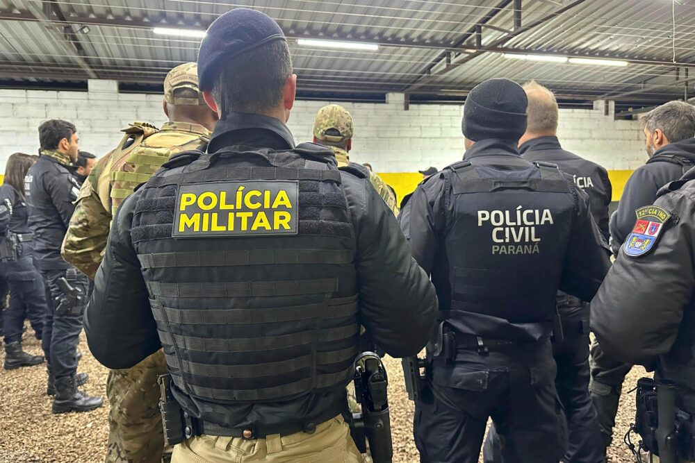 Polícia do Paraná tem se destacado na prevenção
Foto: Sesp
