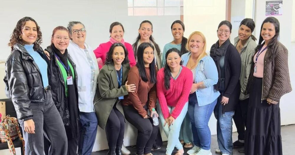 Participantes do curso no Provopar