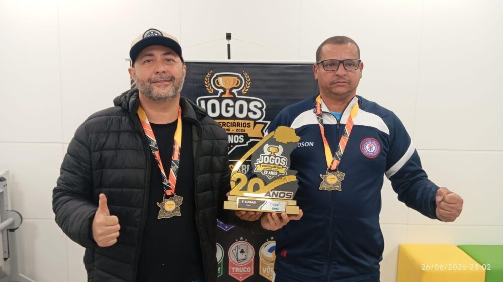 Gil e Edson conquistaram o título pela segunda vez
