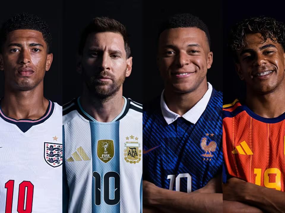 a-fifa Jude Bellingham Lionel Messi, Kylian Mbappé, Lamine Yamal: craques das semifinalistas da Copa do Mundo 2026
Foto: Fifa