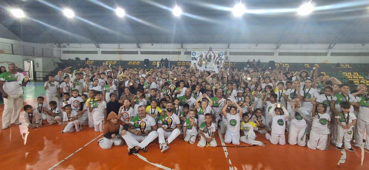 Capoeiristas presentes no 7° Encontro