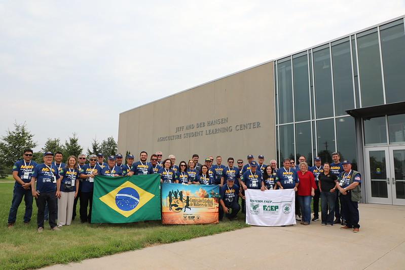Grupo paranaense em vagem técnica aos Estados Unidos
Foto: Faep